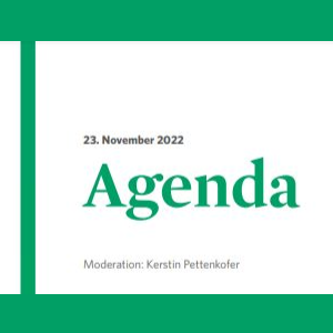 Baustoffkonferenz Agenda